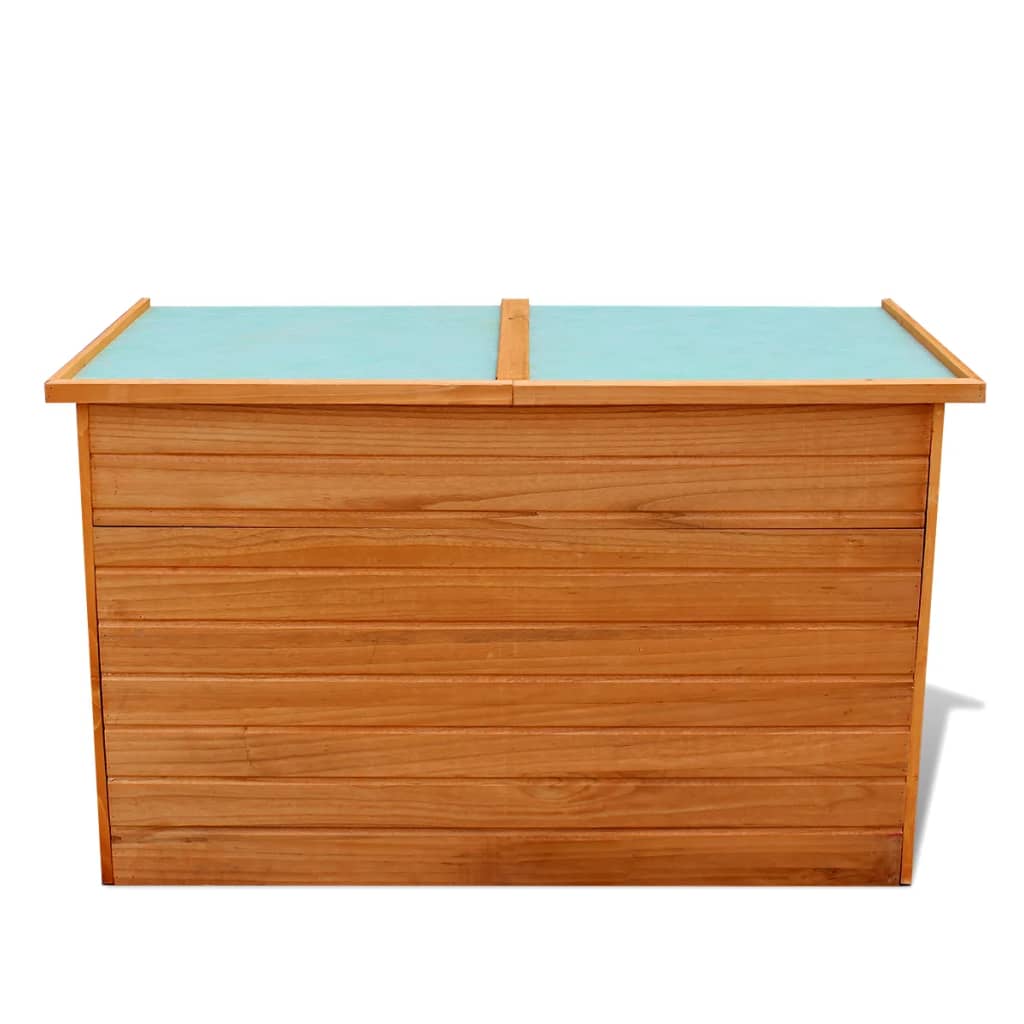 Patio Storage Box Wood Brown 42702