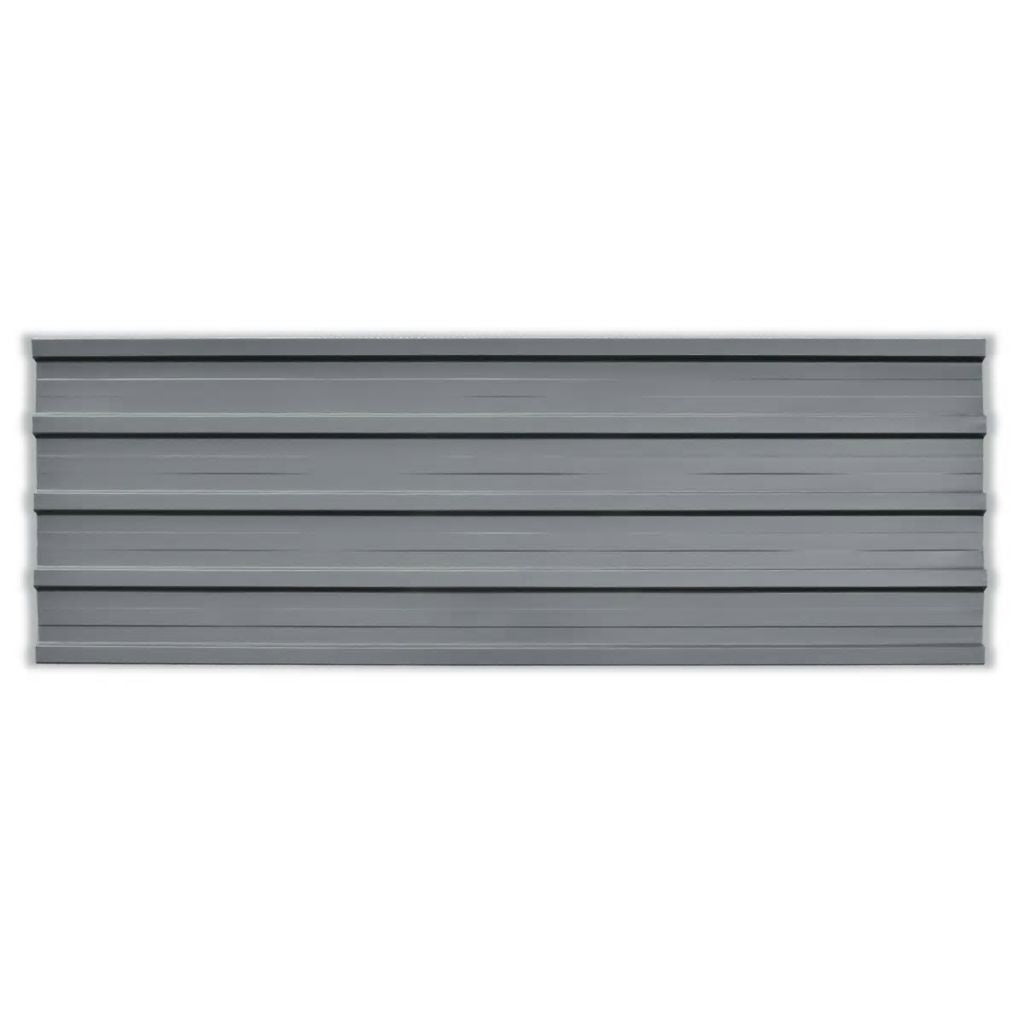 Roof Panels Galvanized Steel Green 42984