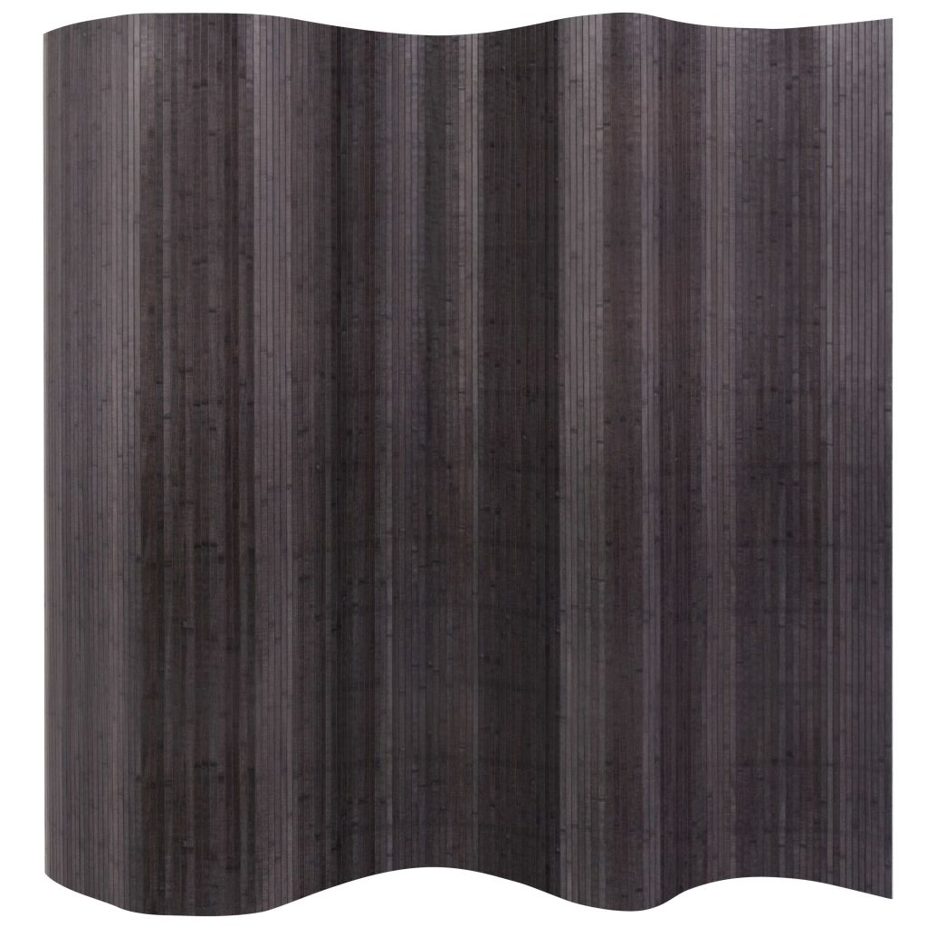 Room Divider Bamboo Gray Grey 244611