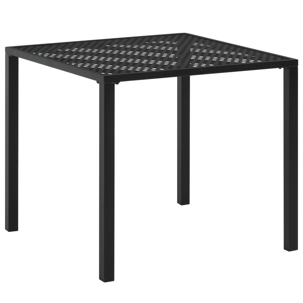 Patio Table Dark Steel Grey 44260