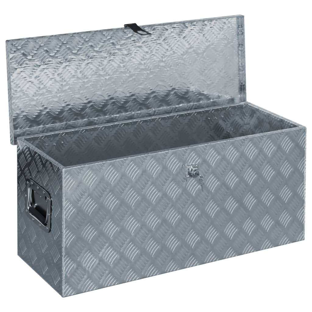 Aluminum Box Silver 142940
