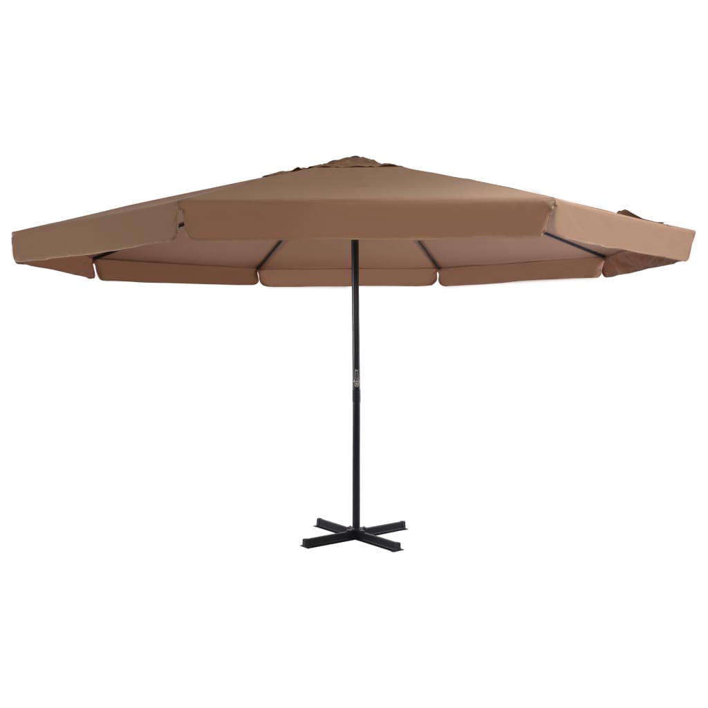 Outdoor Parasol With Aluminum Pole Anthracite 44474