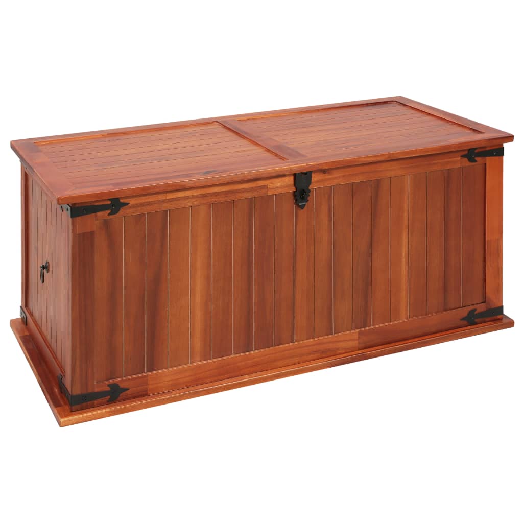 Storage Chest Solid Acacia Wood Brown 247240