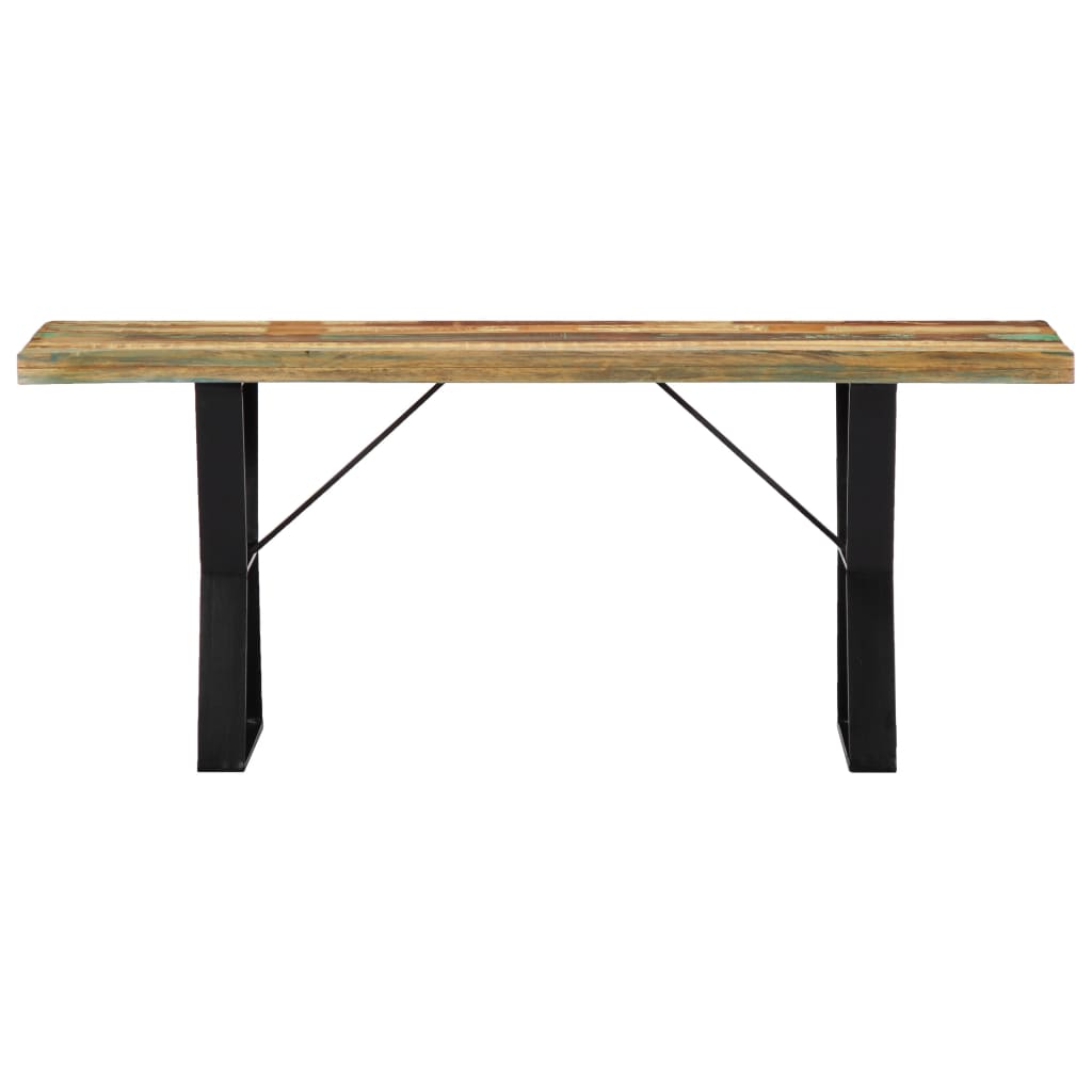 Bench Solid Mango Wood Brown 247951