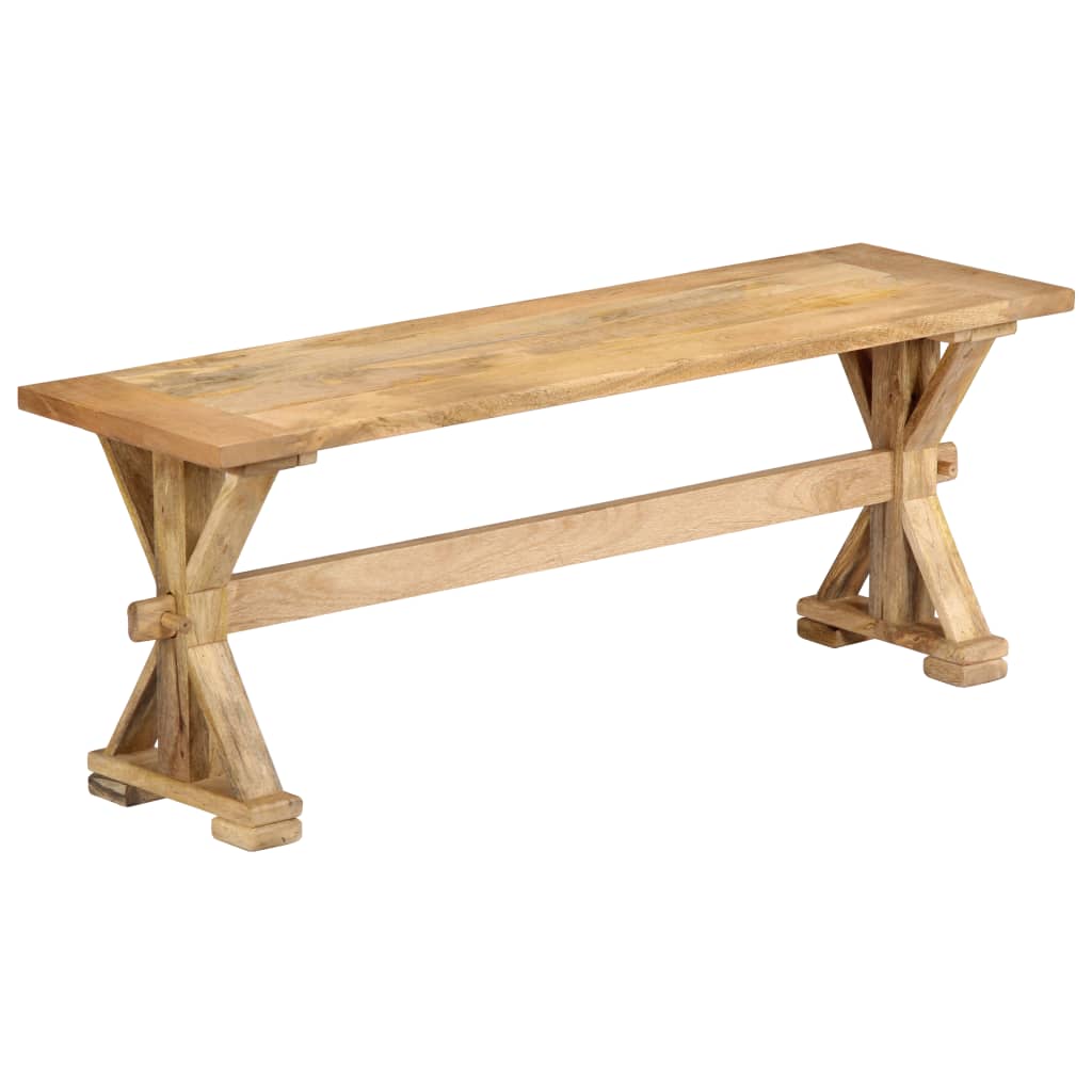 Hall Bench Solid Mango Wood Brown 247589
