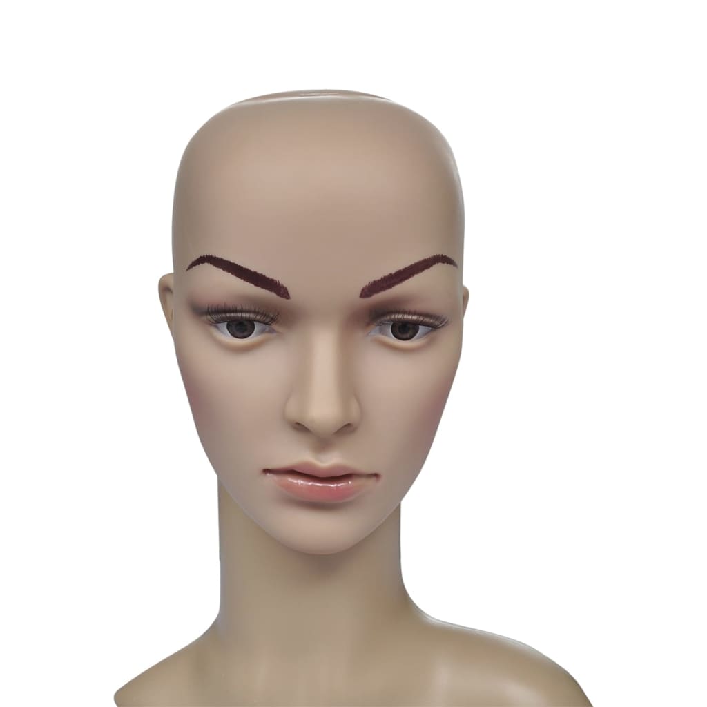 Mannequin Head Woman A Beige 30020