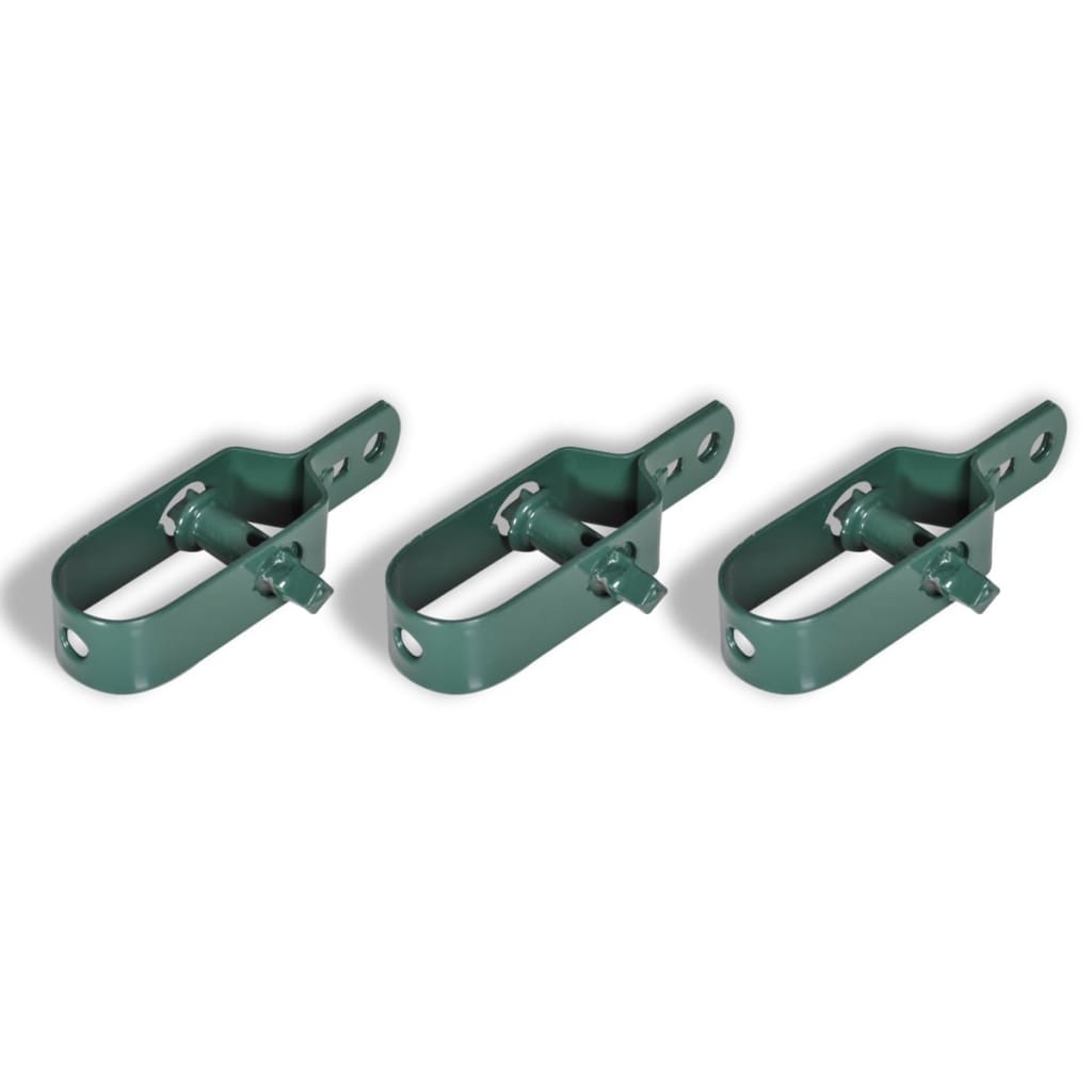 Chain Link Fence Steel Green 140350