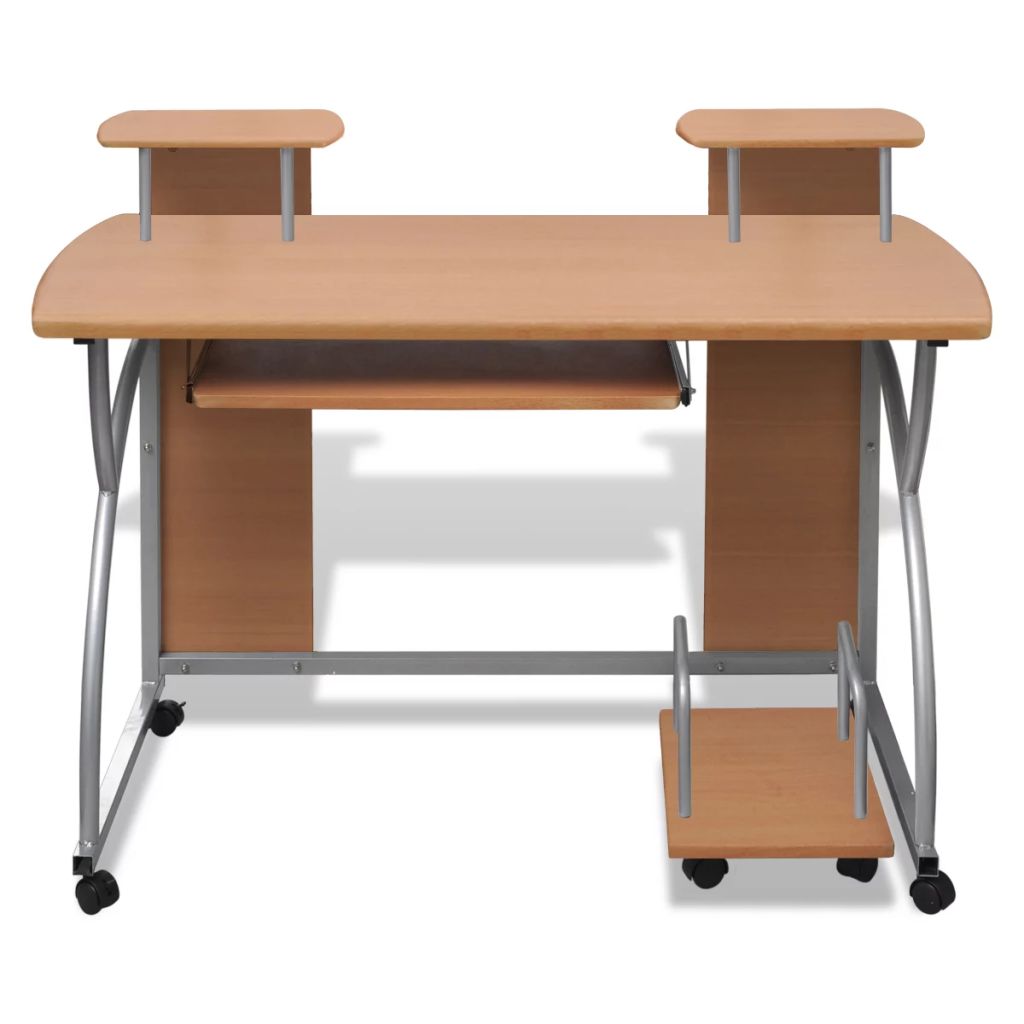 Computer Desk Pull Out Tray Furniture Office Student 20051