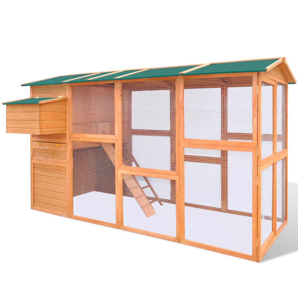 Outdoor Rabbit Hutch Small Animal House Pet Cage Doo 170160