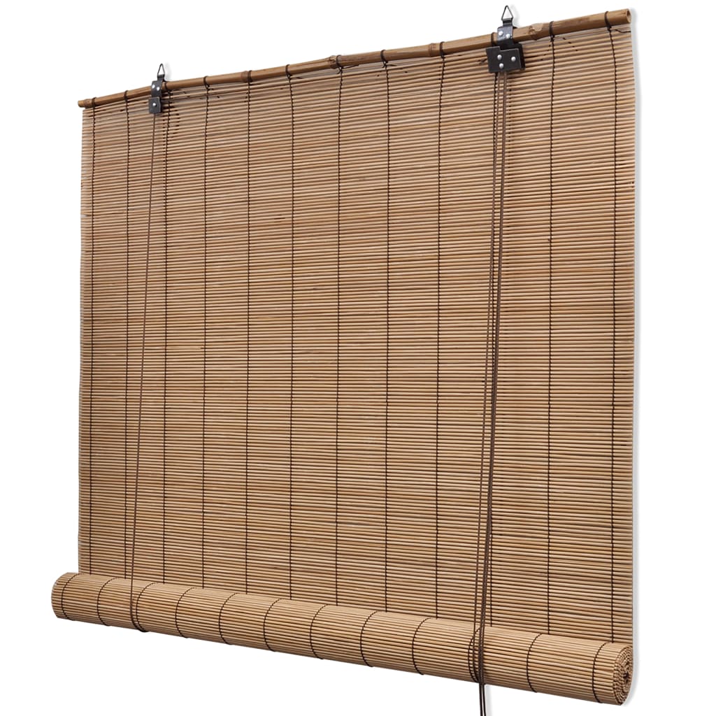 Bamboo Roller Blinds Brown 241330