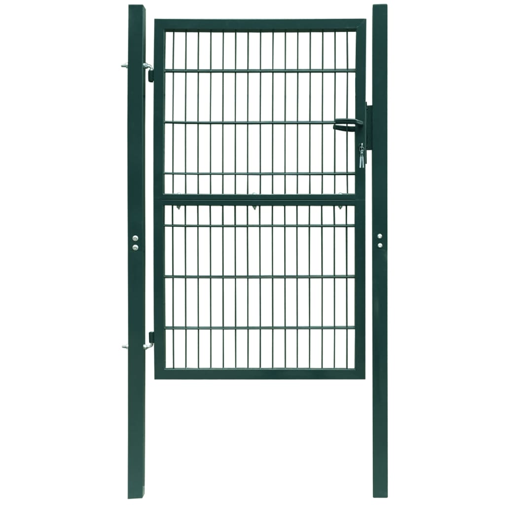 D Fence Gate Single Green 141750