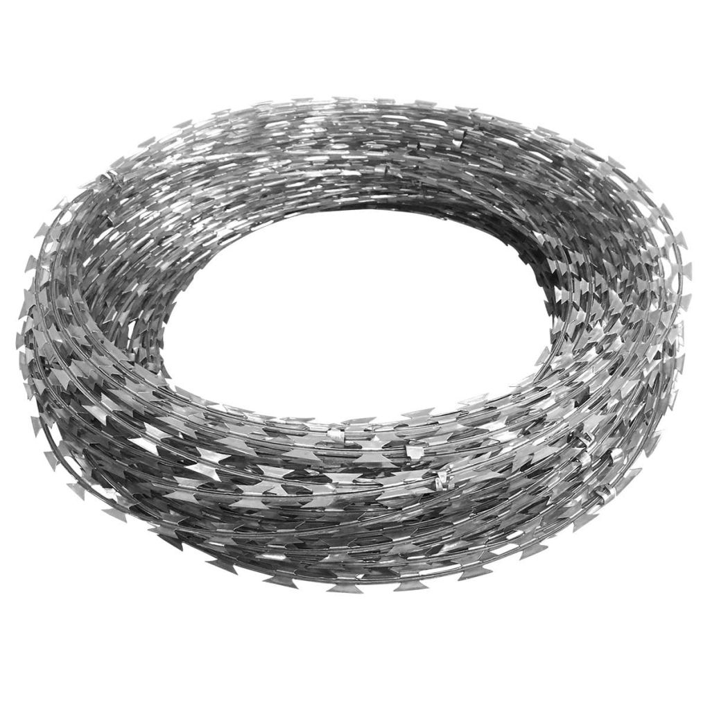 Bto Concertina Nato Razor Wire Galvanized Steel 141810