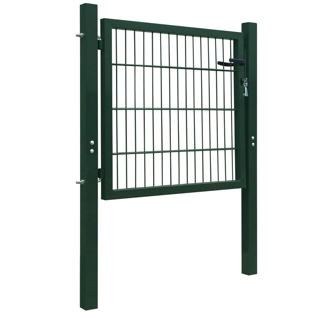 Fence Gate Steel Anthracite 142026