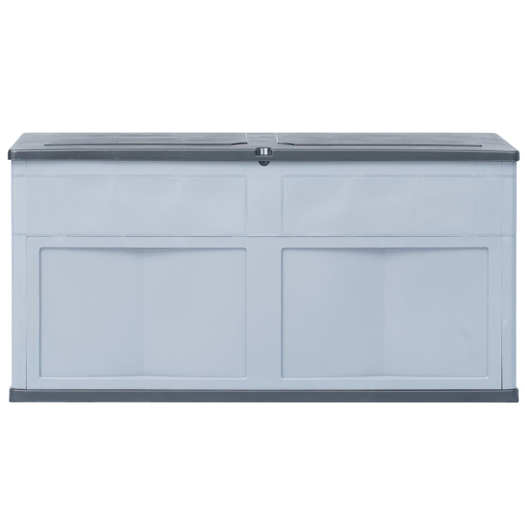 Patio Storage Box Gal Light Gray Grey 45683