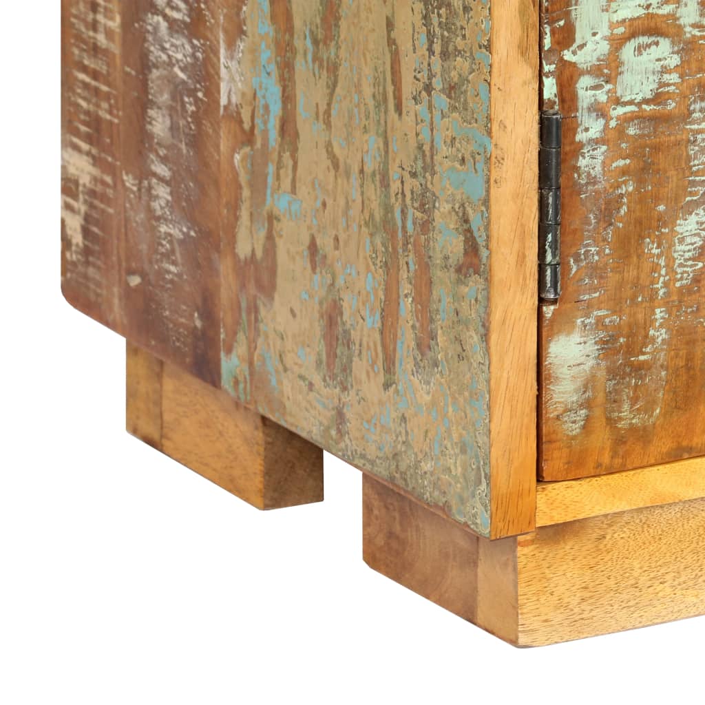 Bookshelf Solid Reclaimed Wood Multicolour 247480