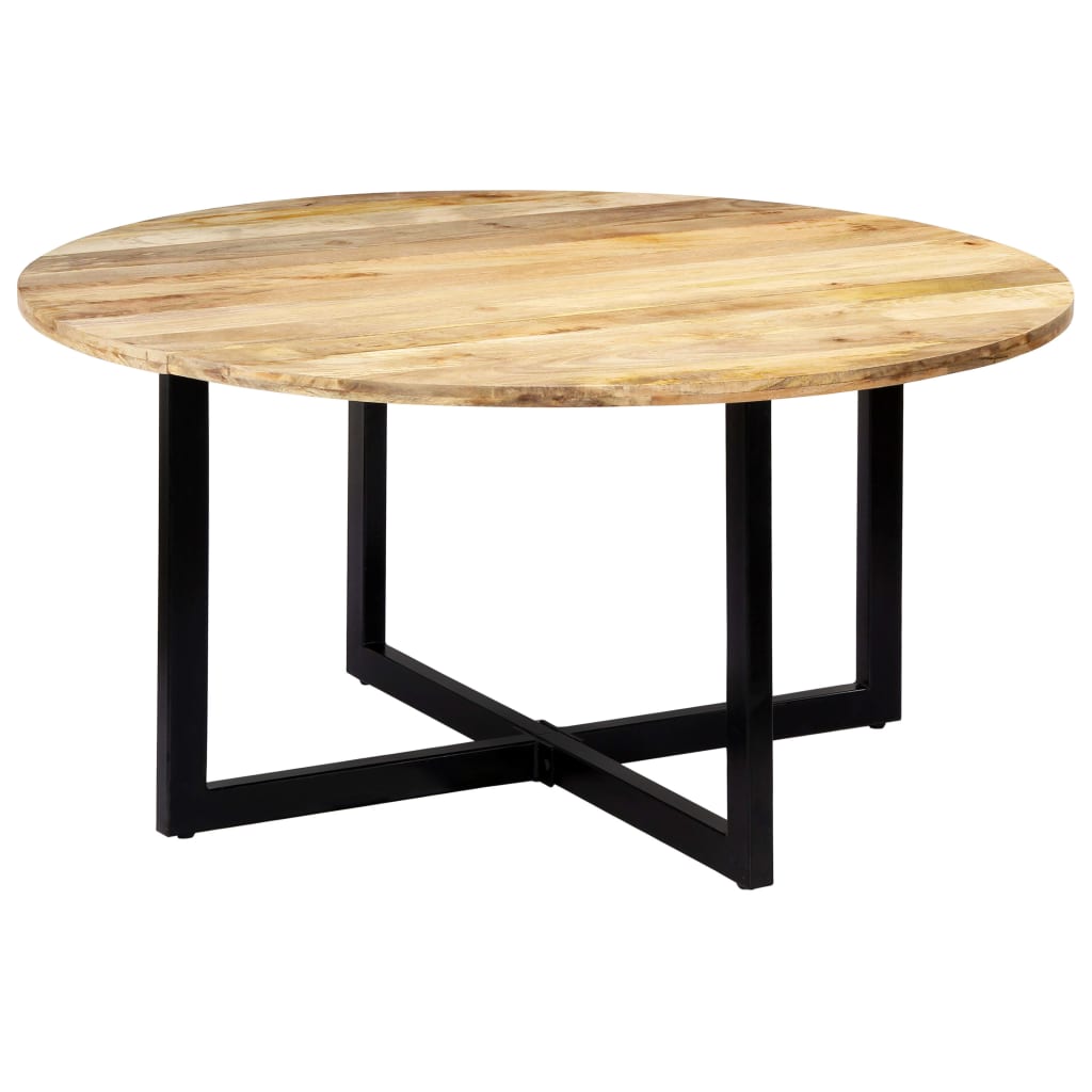 Dining Table Solid Mango Wood Brown 247850