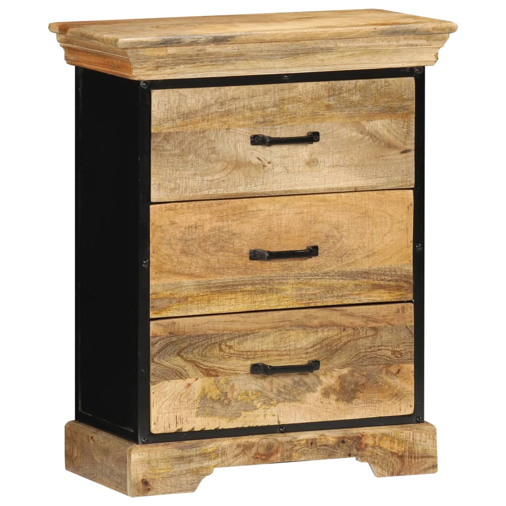 Chest Of Drawers Solid Mango Wood Brown 247581