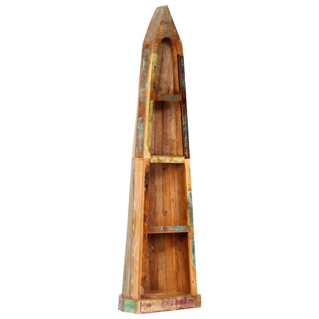 Bookshelf Solid Reclaimed Wood Multicolour 247661