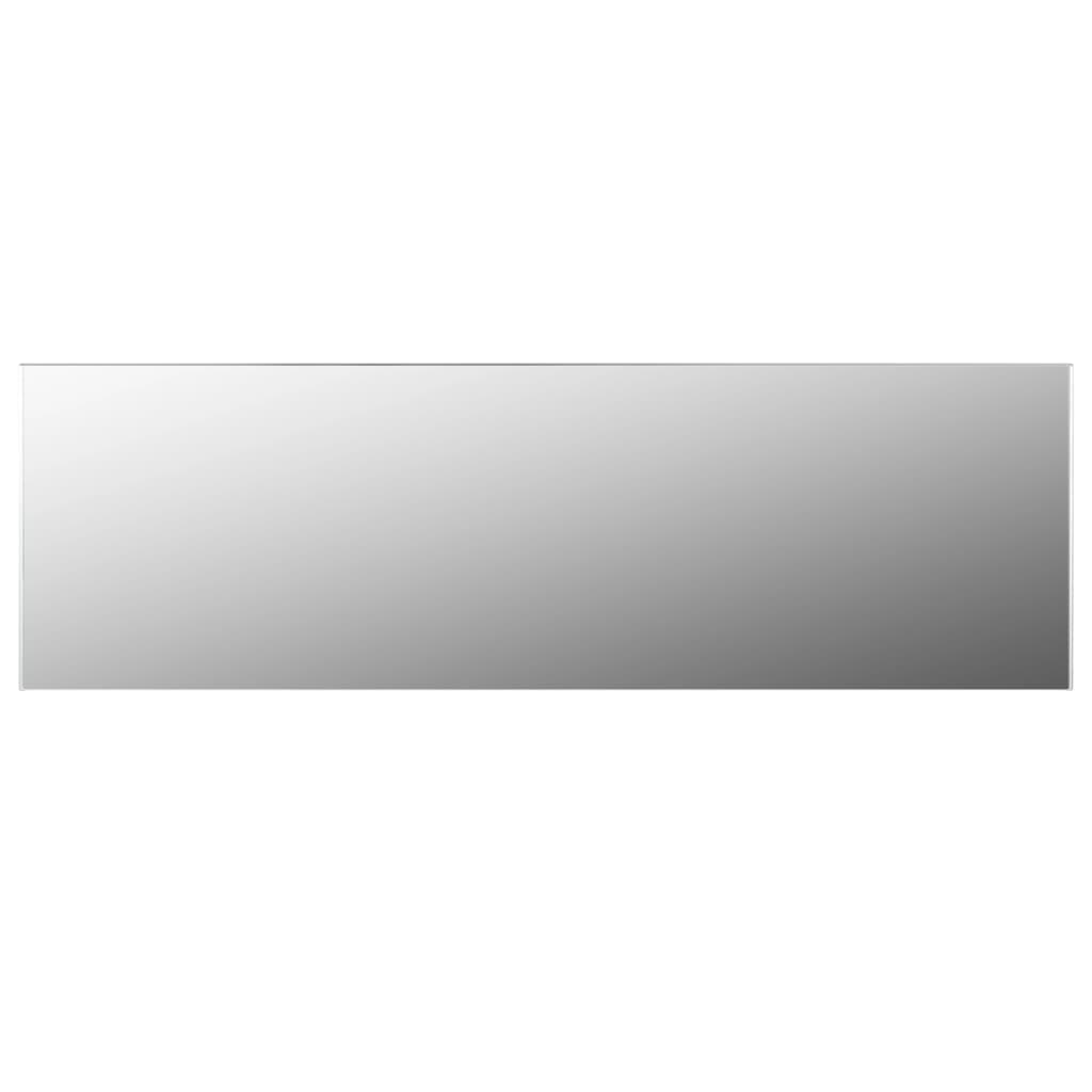 Frameless Mirror Glass Silver 283650