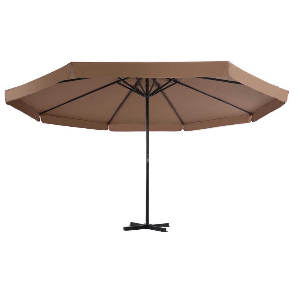Outdoor Umbrella With Portable Base Anthracite Grey 276323