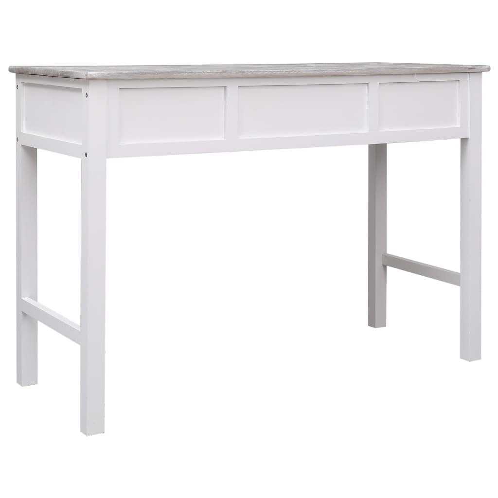 Writing Desk Gray Wood Grey 284153