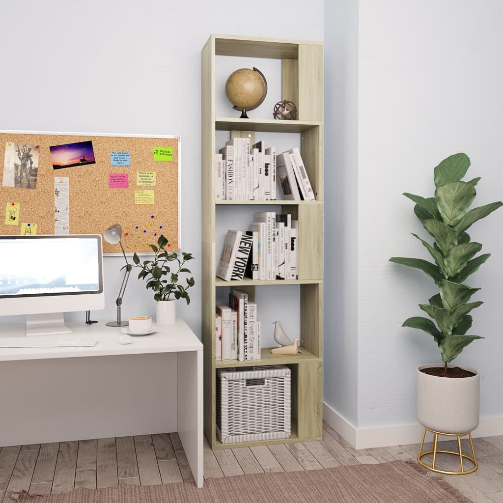 Book Cabinet Room Divider Gray Grey 800110
