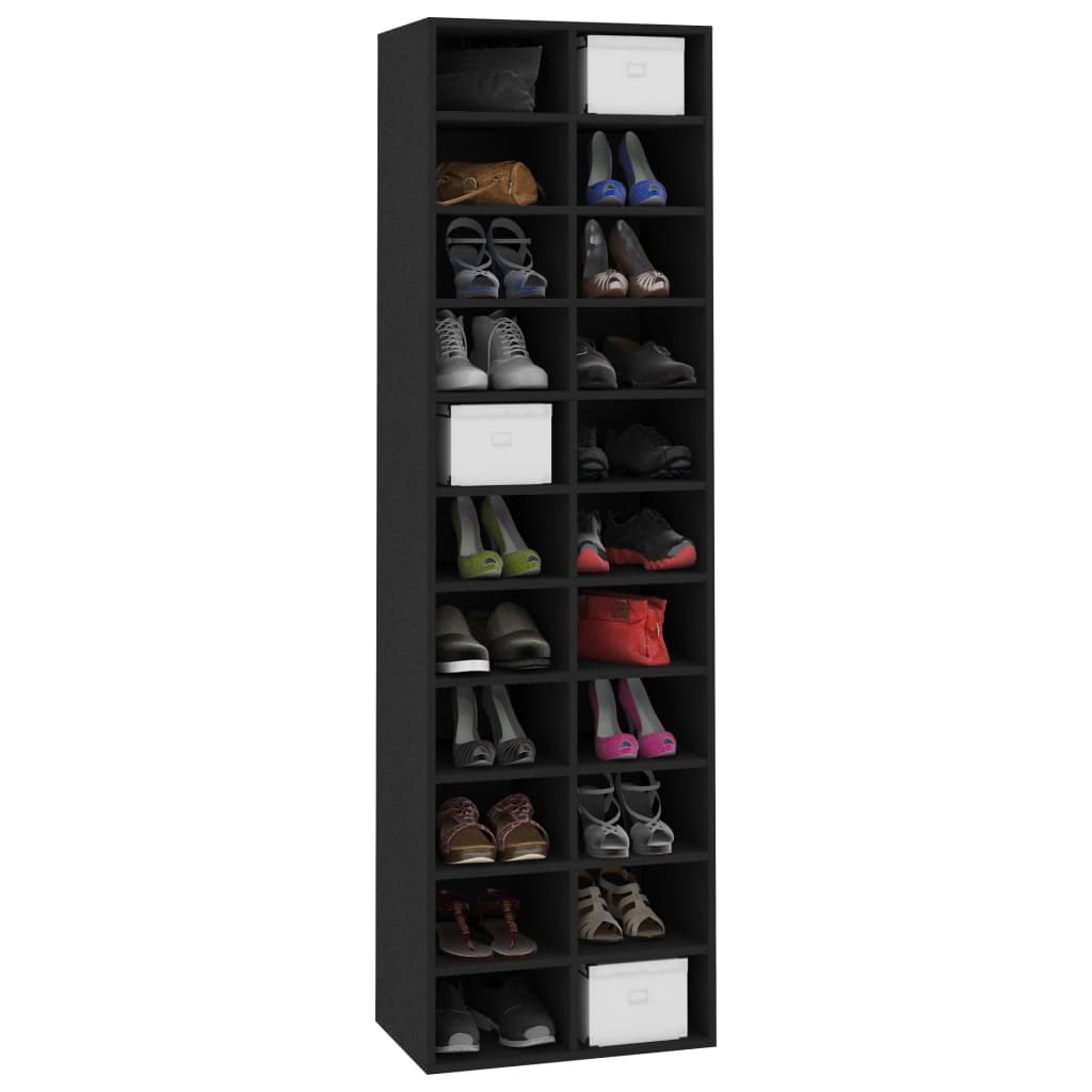 Shoe Cabinet Black 800370