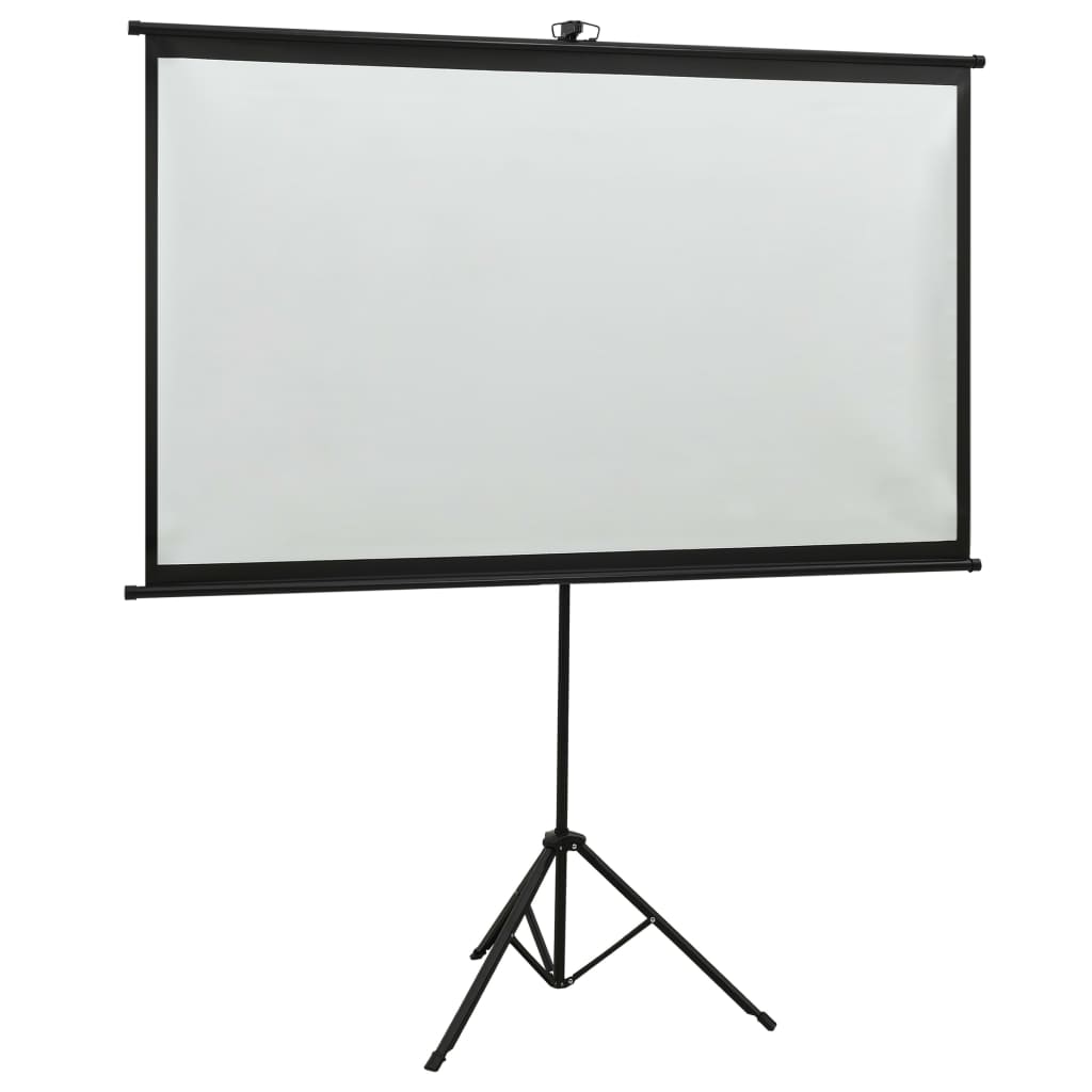 Projection Screen With Tripod White 51402