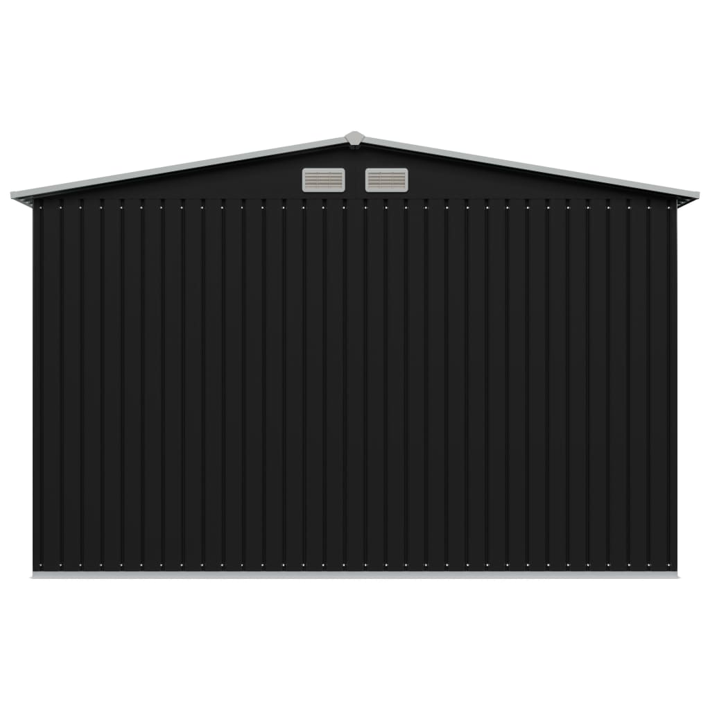 Garden Storage Shed Steel Anthracite 47030
