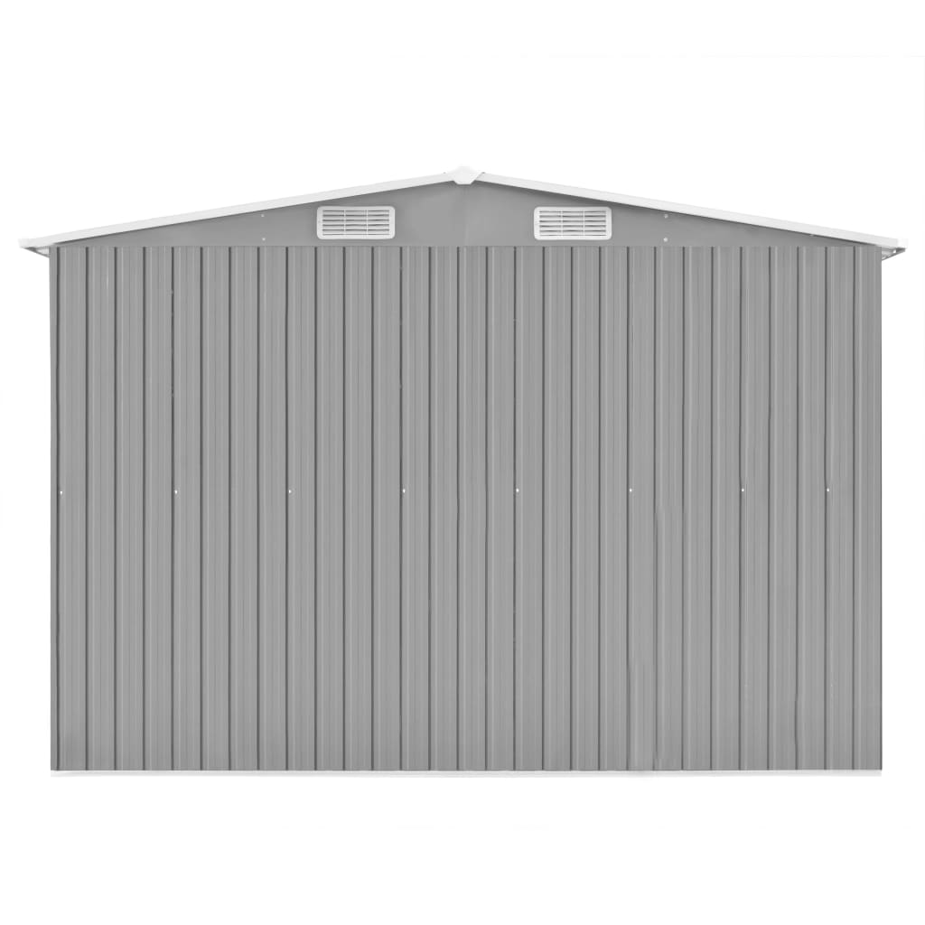 Garden Storage Shed Steel Anthracite 47030