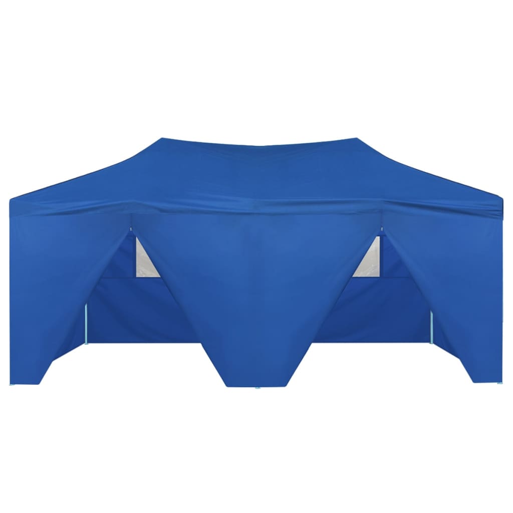 Folding Party Tent Steel White 48864
