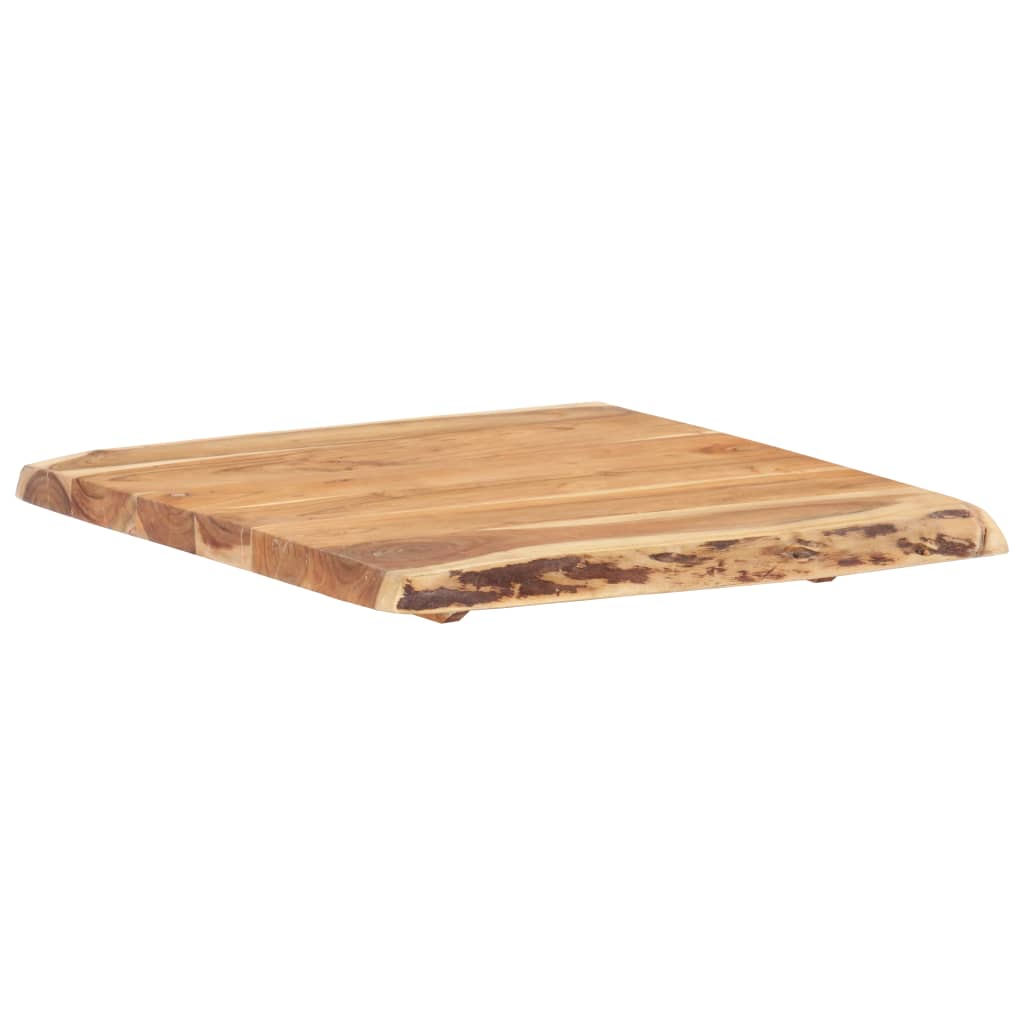 Table Top Solid Acacia Wood Brown 286327