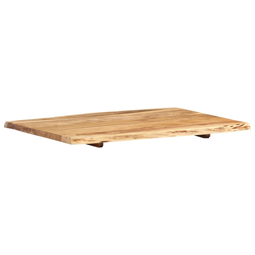 Table Top Solid Acacia Wood Brown 286327