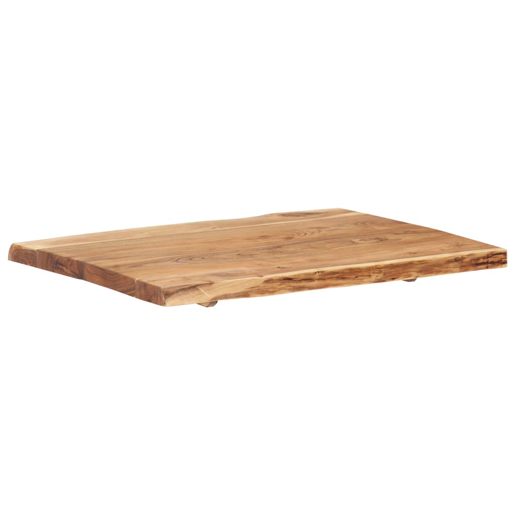 Table Top Solid Acacia Wood Brown 286330
