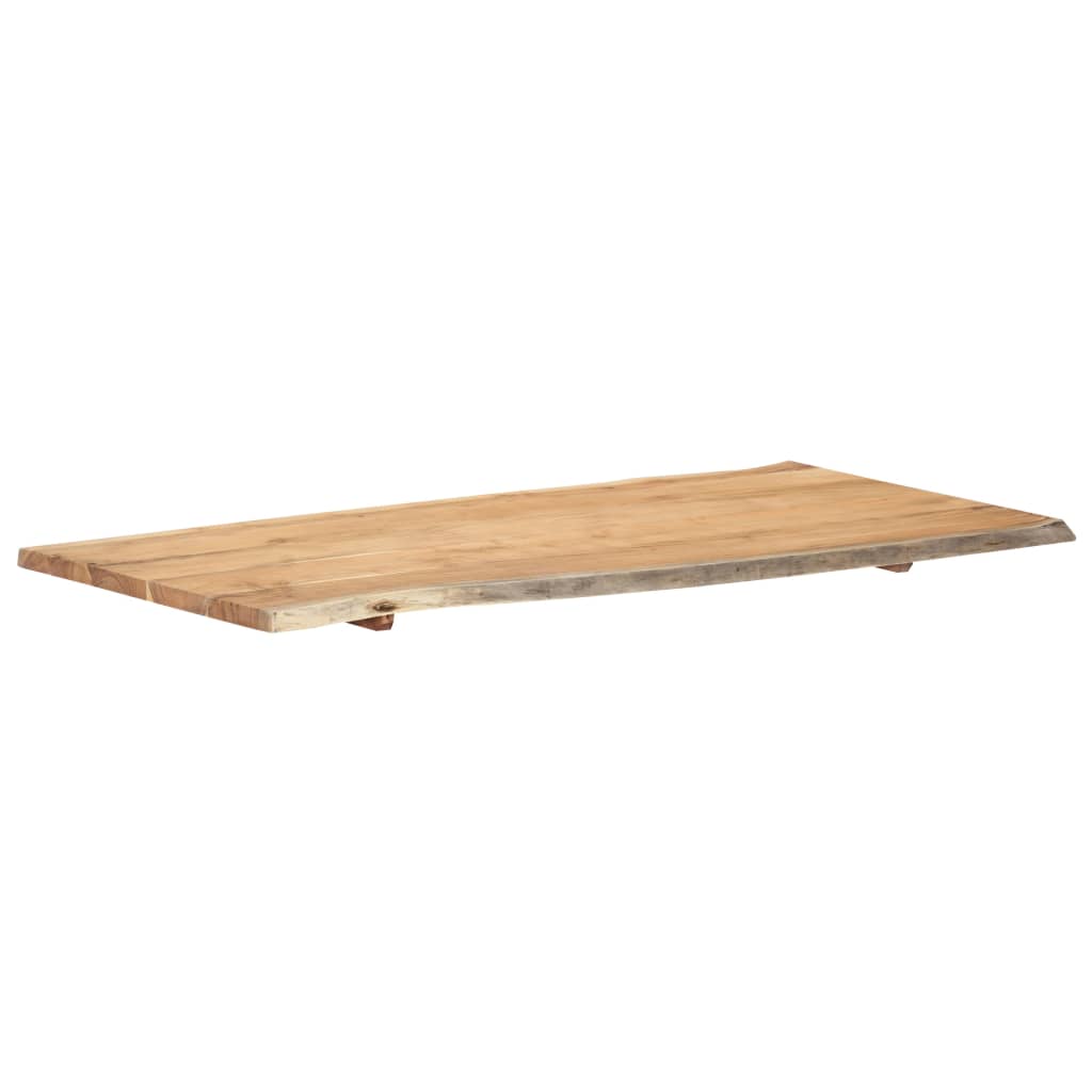 Table Top Solid Acacia Wood Brown 286330