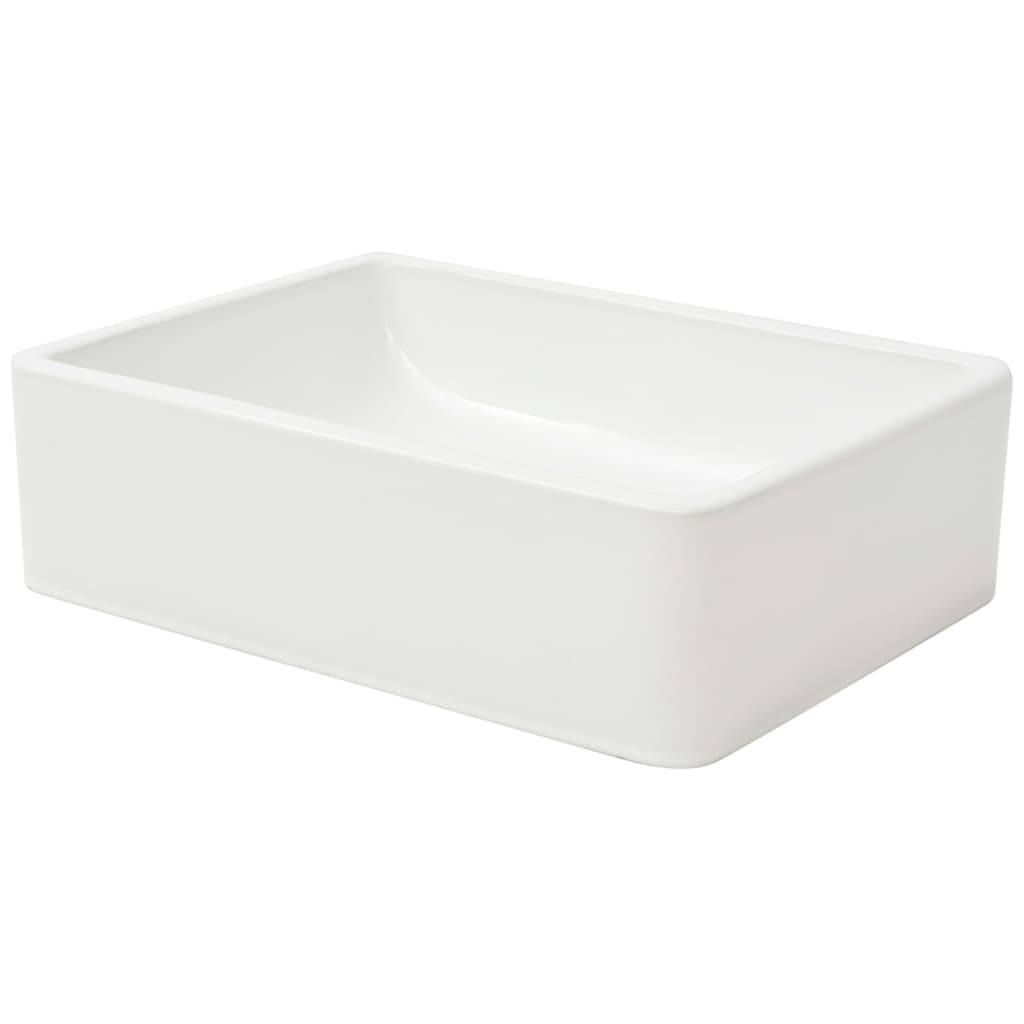 Basin Round Ceramic White 146155