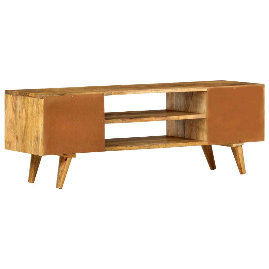 Tv Cabinet Solid Mango Wood Brown 285824