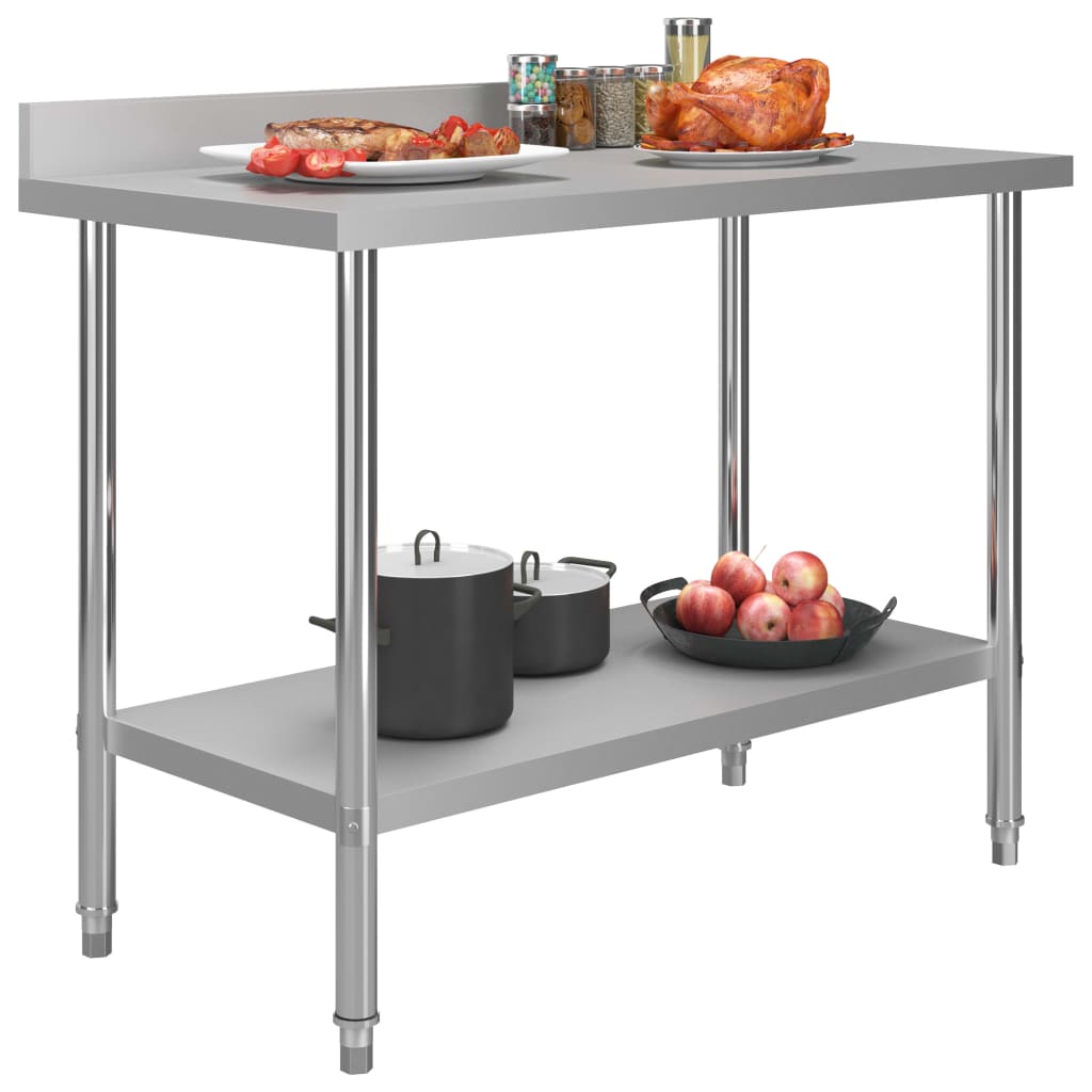 Kitchen Work Table Stainless Steel 51190