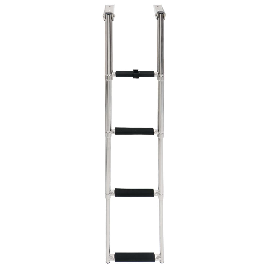 Folding Boarding Ladder Step Stainless Steel 92373