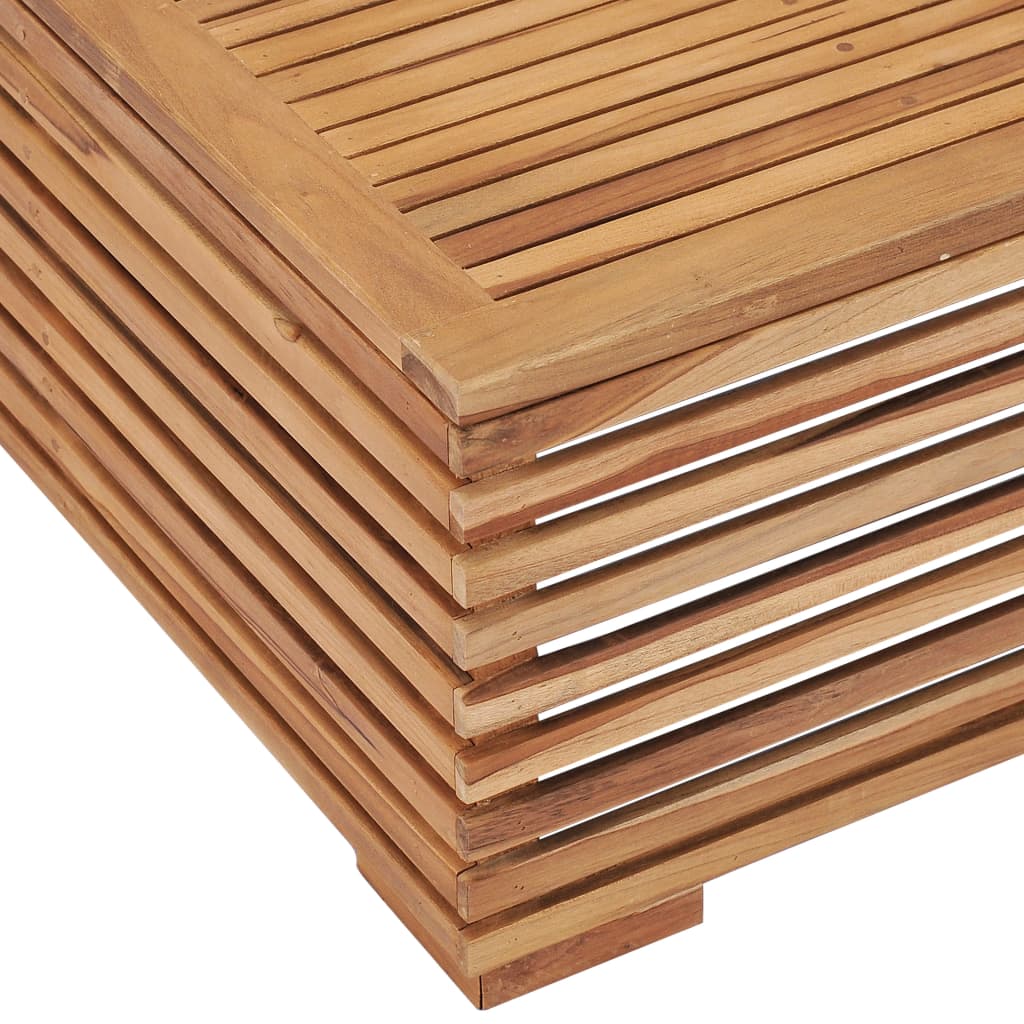 Patio Table Solid Teak Wood Brown 49380