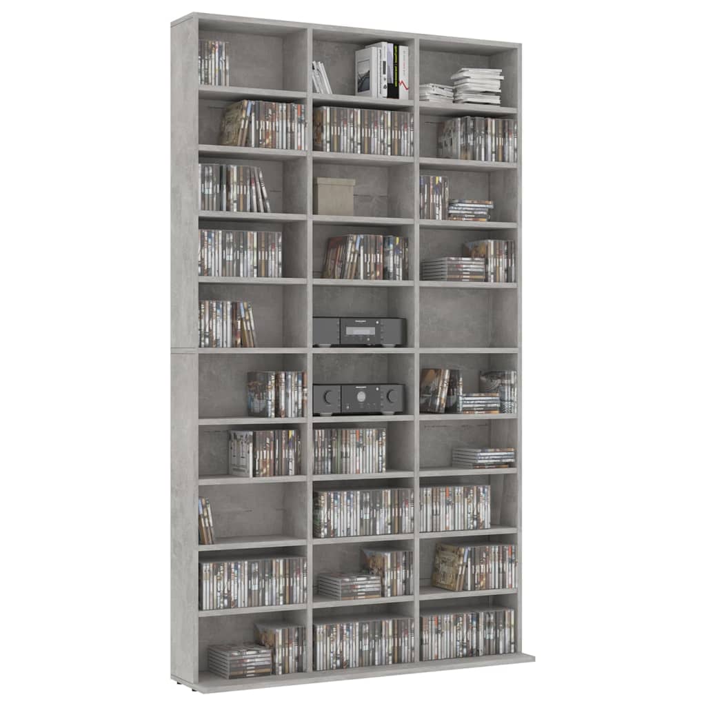 Cd Cabinet Gray Grey 801780