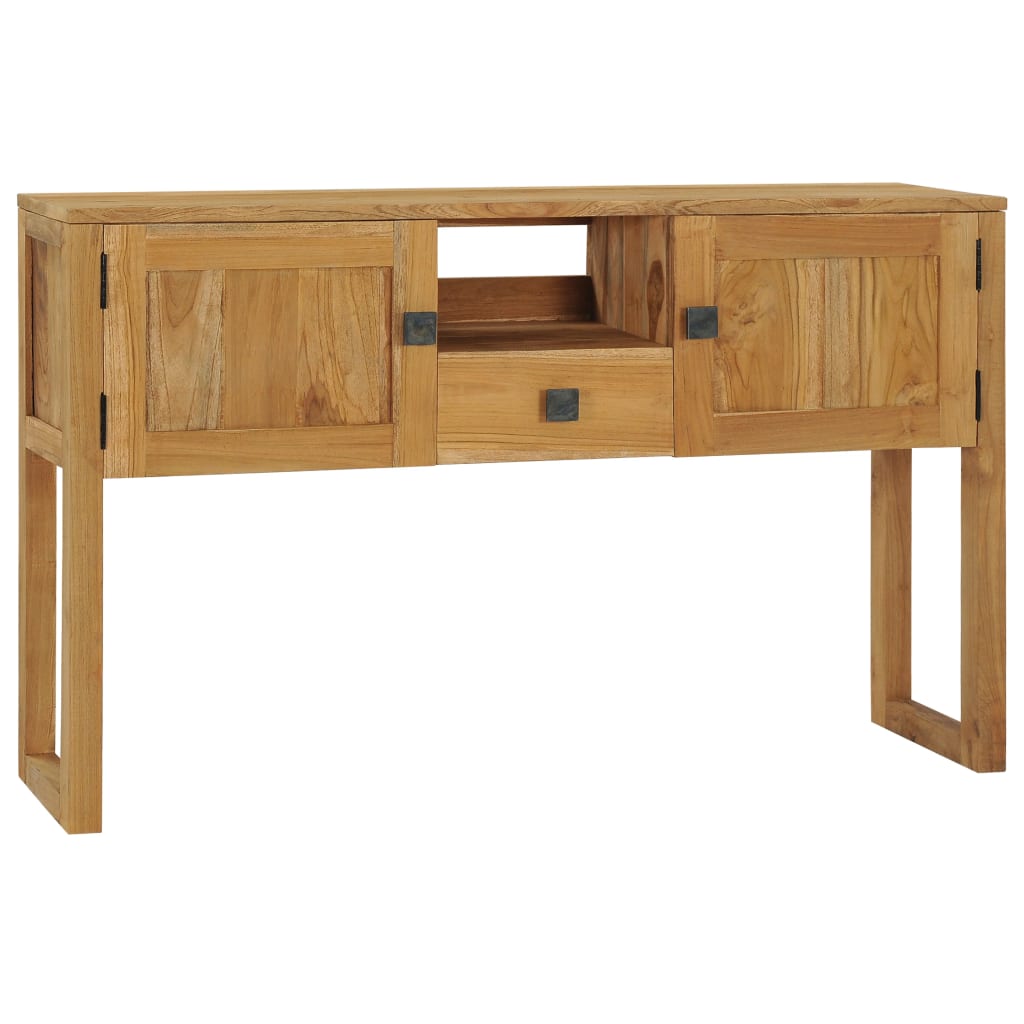 Console Solid Teak Wood Brown 288842