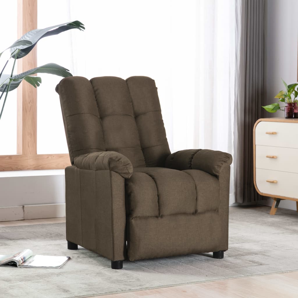 Recliner Fabric Brown 289800