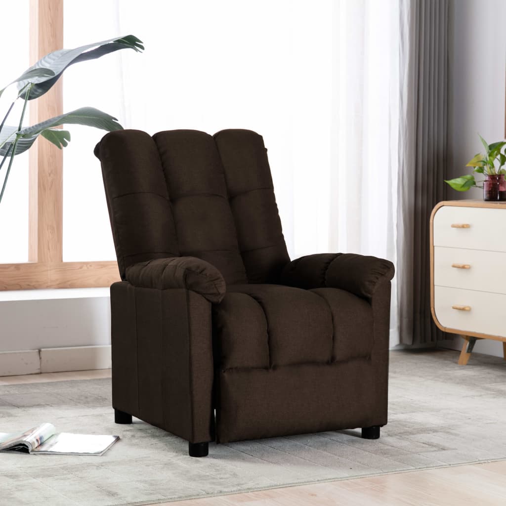 Recliner Fabric Brown 289800