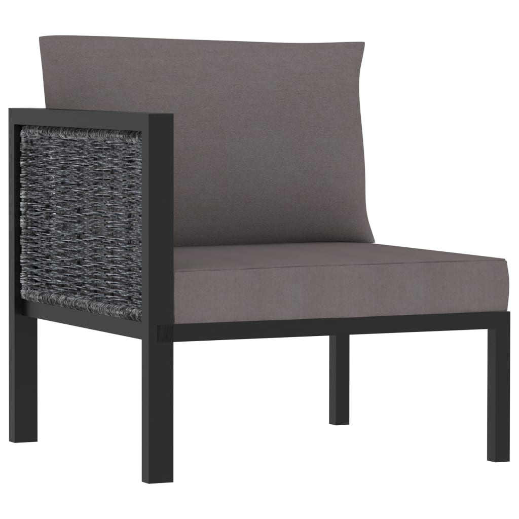 Sectional Corner Sofa With Right Armrest Poly Rattan 310043
