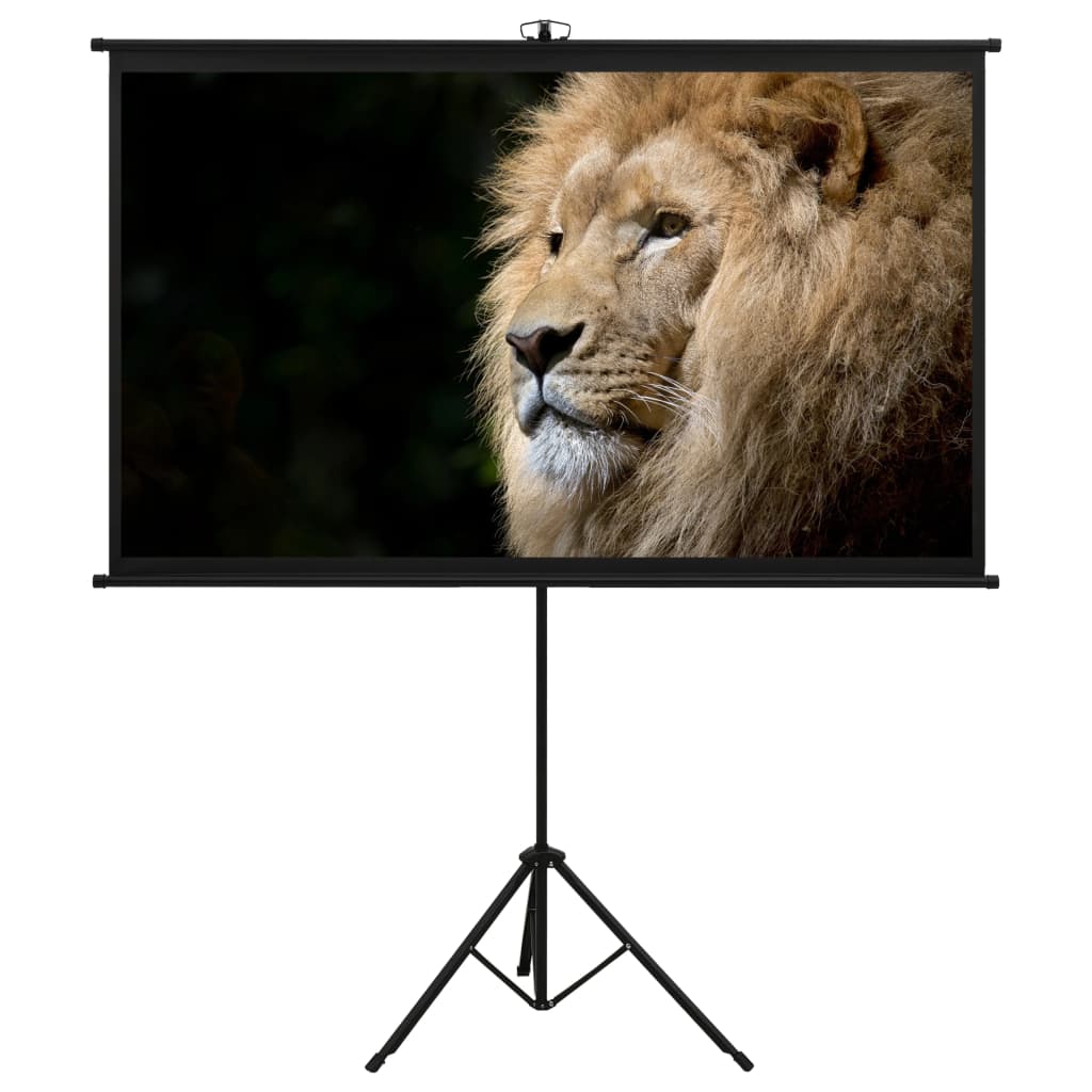 Projection Screen With Tripod White 51408