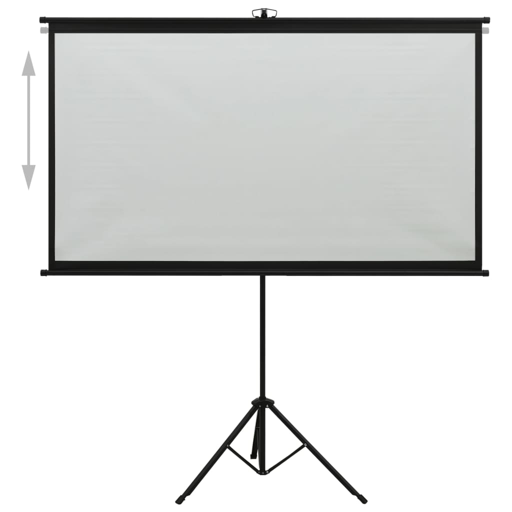 Projection Screen With Tripod White 51410