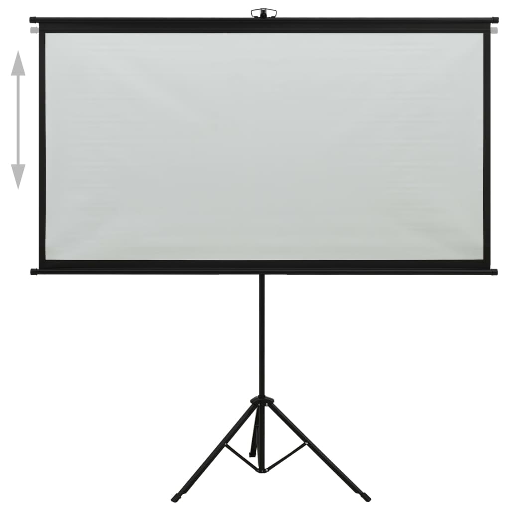 Projection Screen With Tripod White 51413