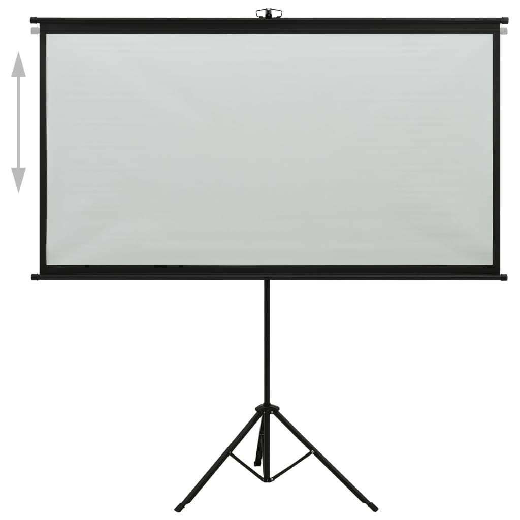 Projection Screen With Tripod White 51414