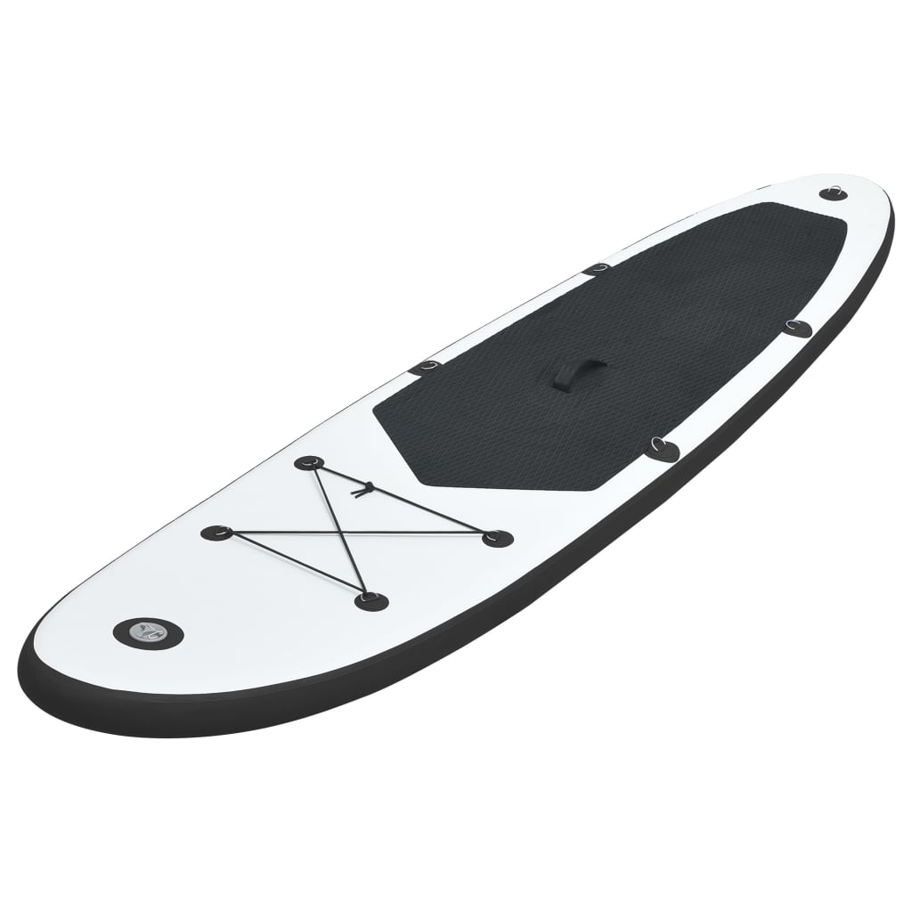 Inflatable Stand Up Paddle Board Set And White Black 92730